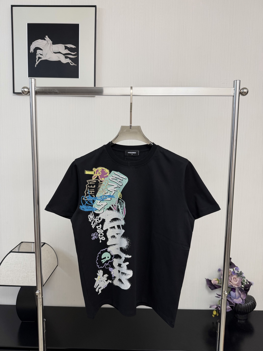 DSQUARED2 Graffiti Heavyweight T-Shirt