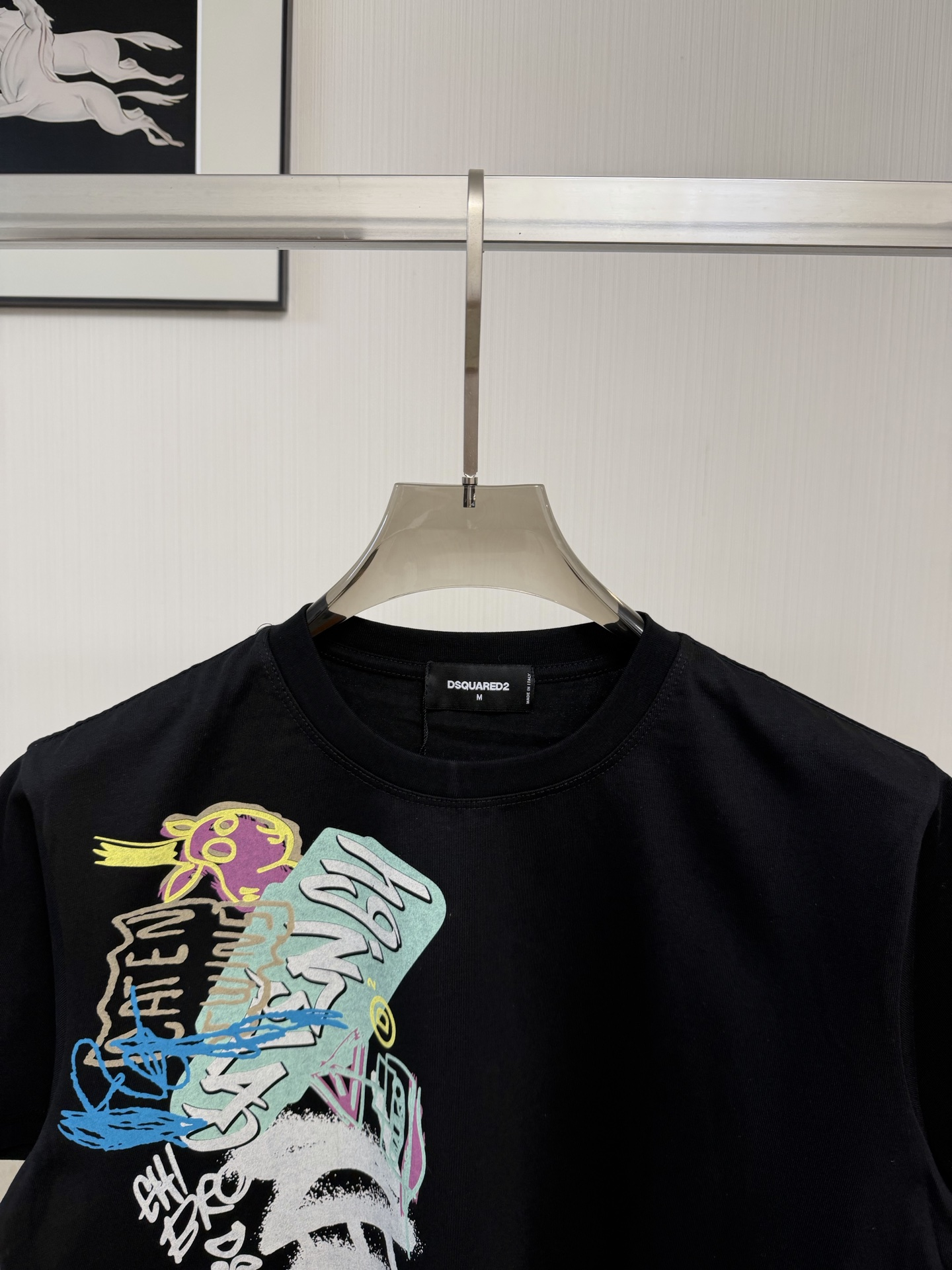 DSQUARED2 Graffiti Heavyweight T-Shirt