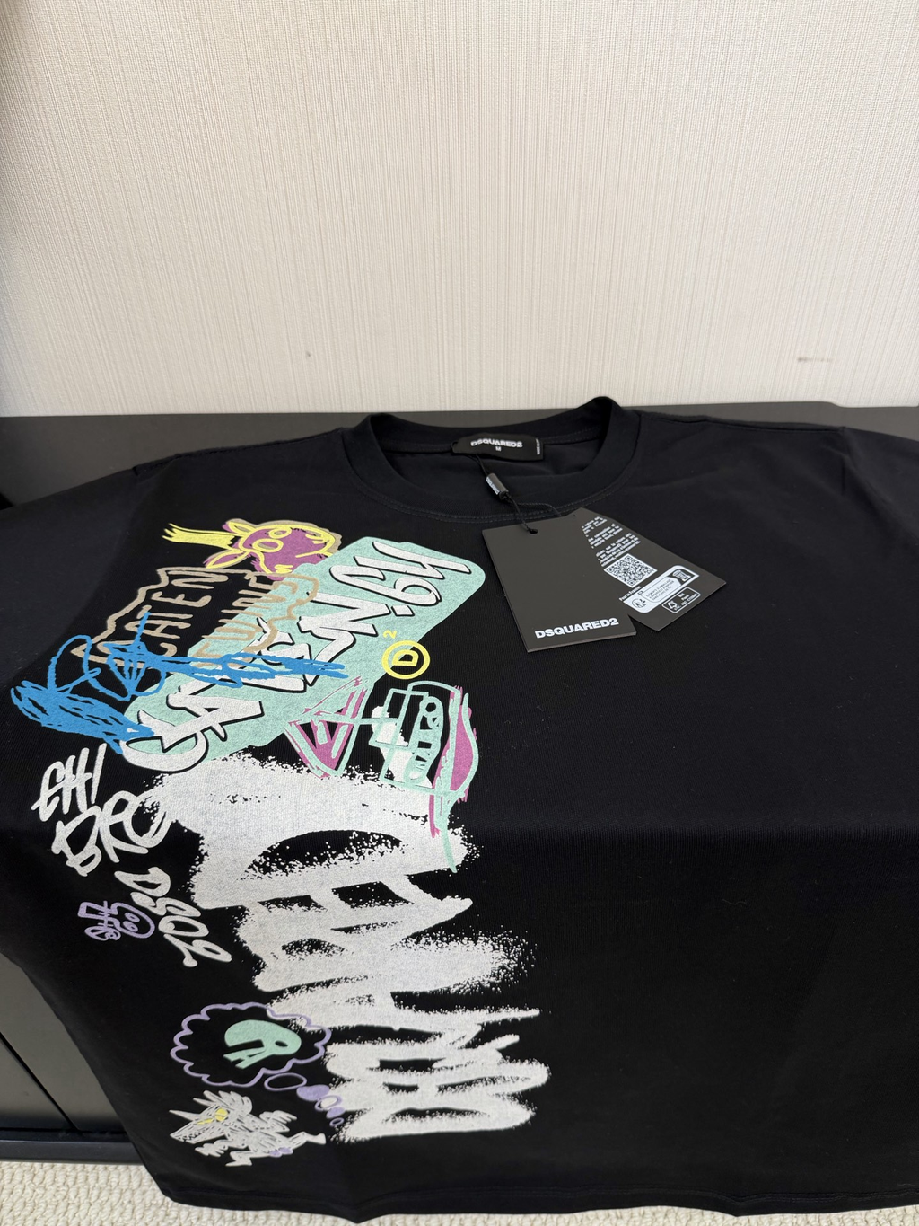 DSQUARED2 Graffiti Heavyweight T-Shirt