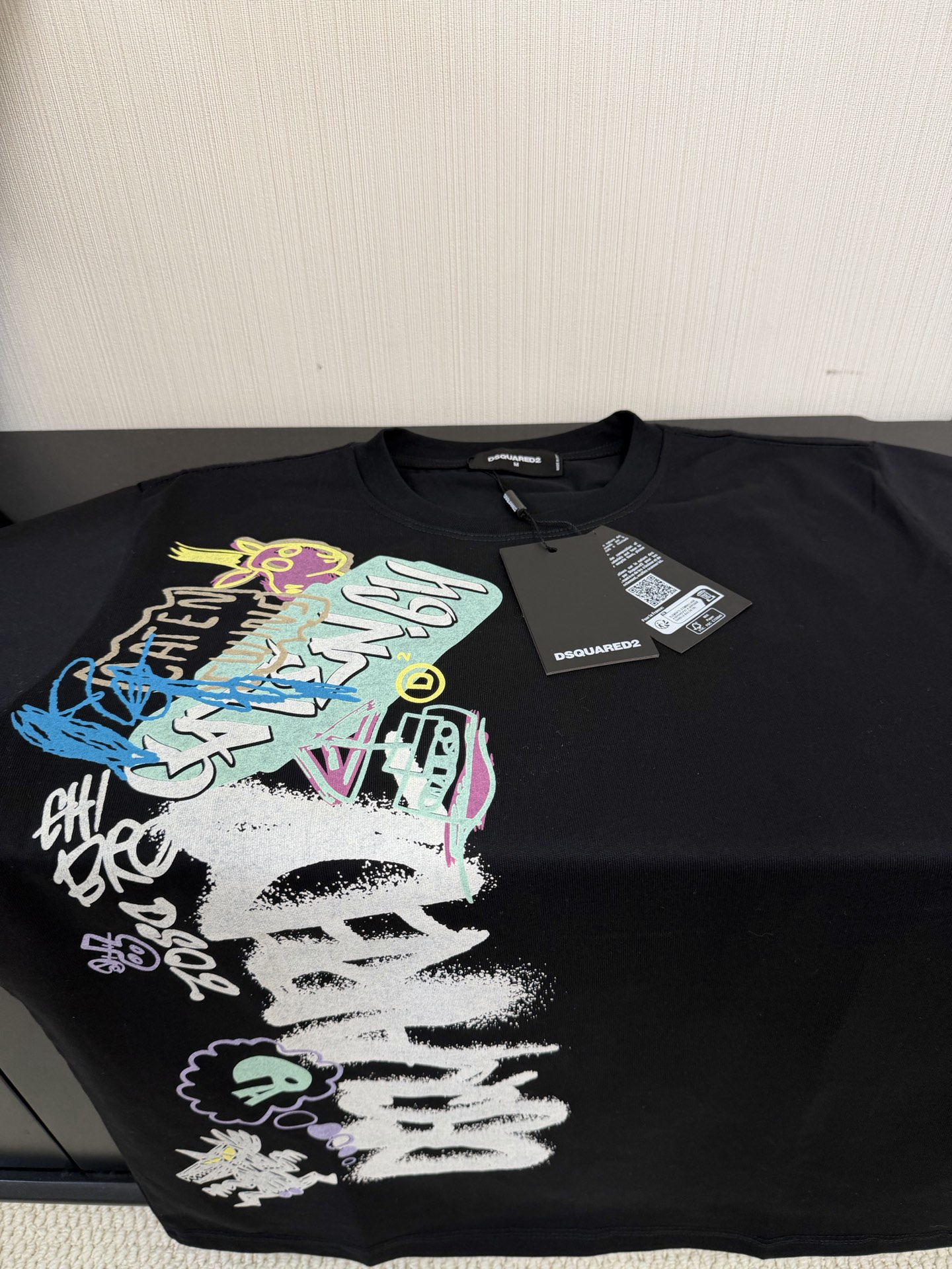 DSQUARED2 Graffiti Heavyweight T-Shirt