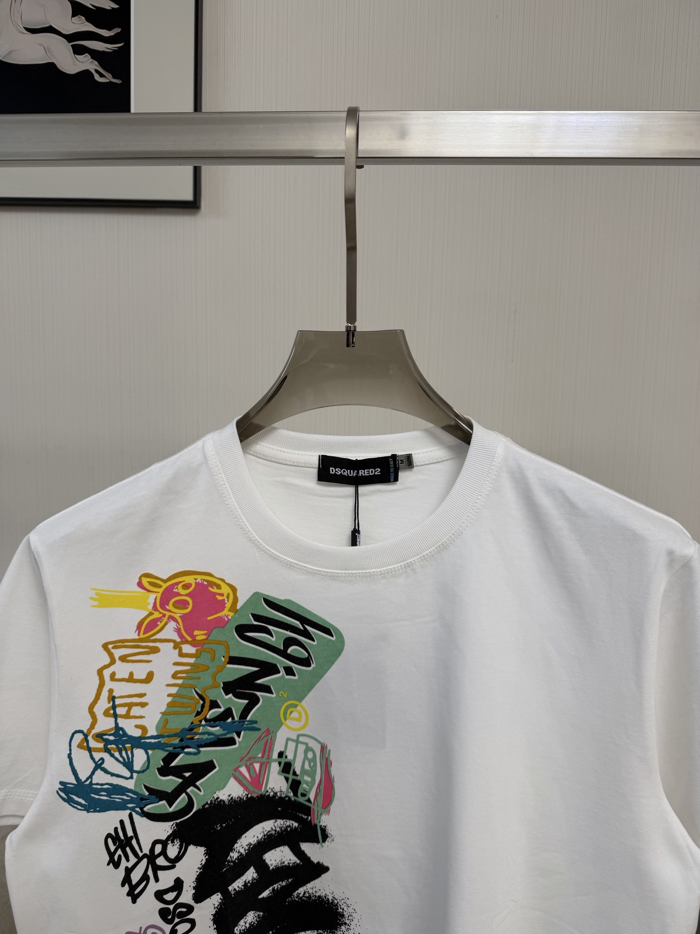 DSQUARED2 Graffiti Heavyweight T-Shirt