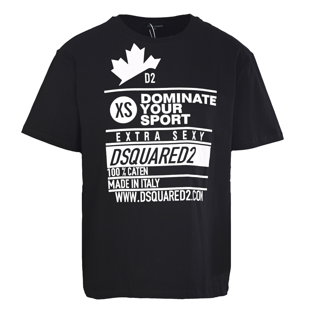 DSQUARED2 Maple Leaf Print Short-Sleeve T-Shirt
