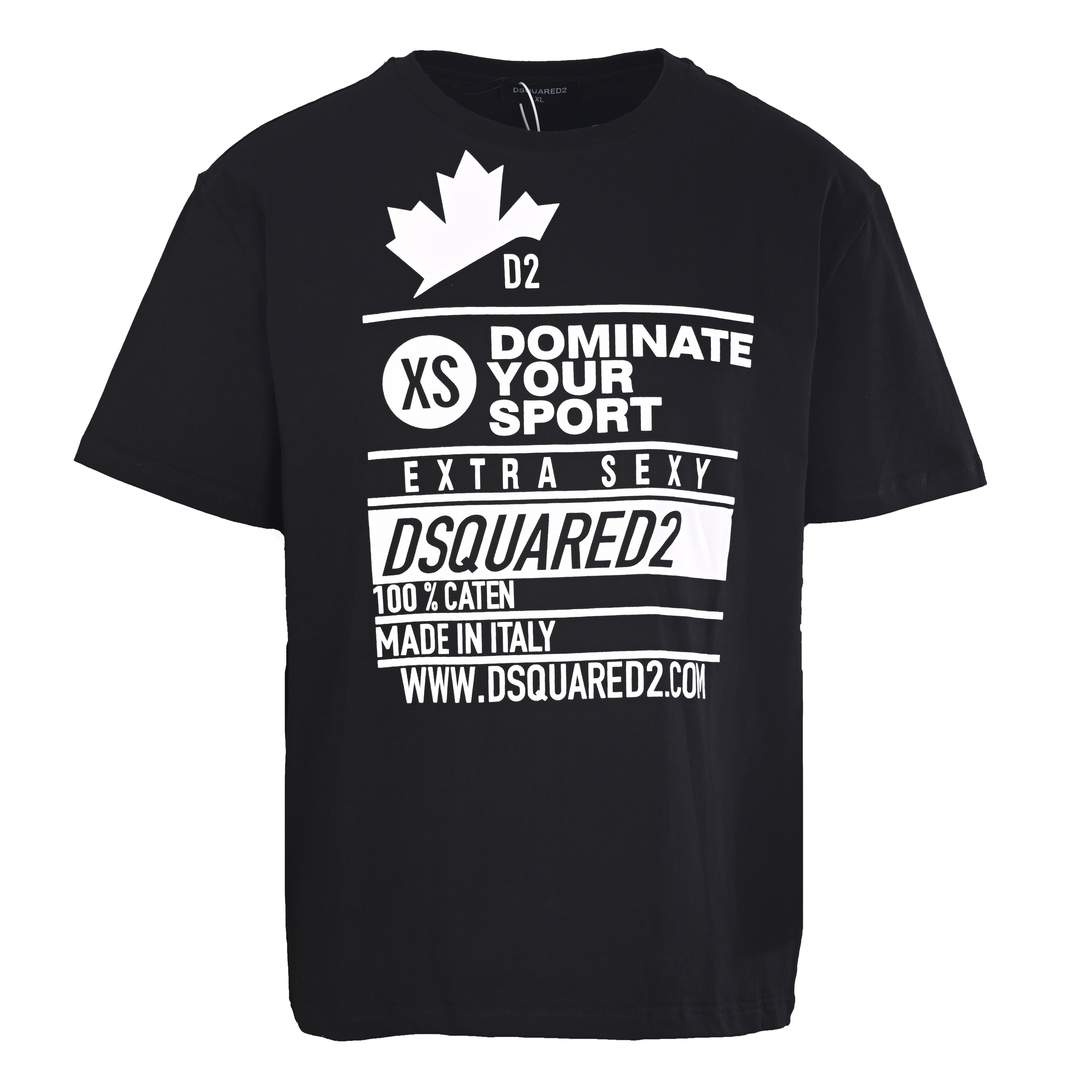 DSQUARED2 Maple Leaf Print Short-Sleeve T-Shirt