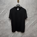 DSQUARED2 Minimal Black T-Shirt with Back Maple Logo