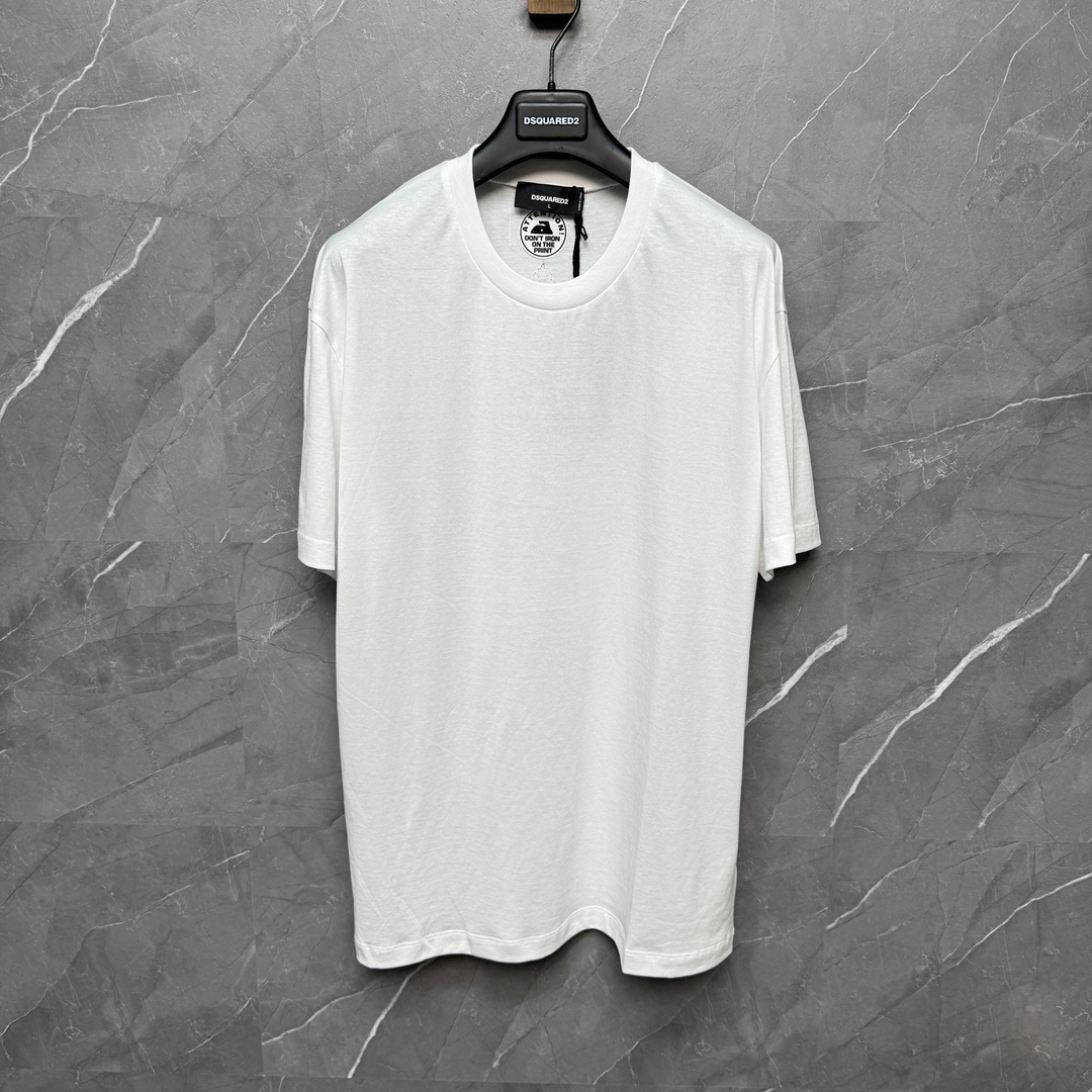 DSQUARED2 Minimal Back Patch White T-Shirt