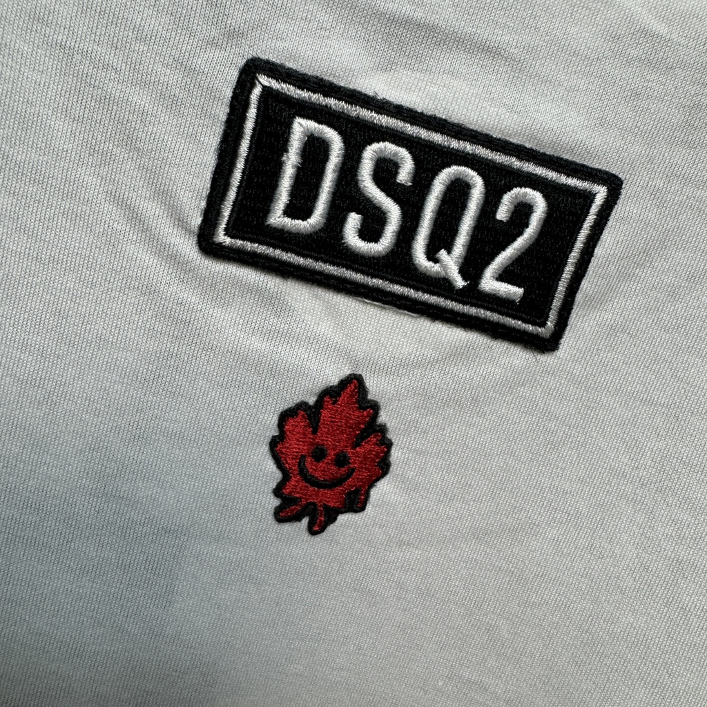 DSQUARED2 Minimal Back Patch White T-Shirt