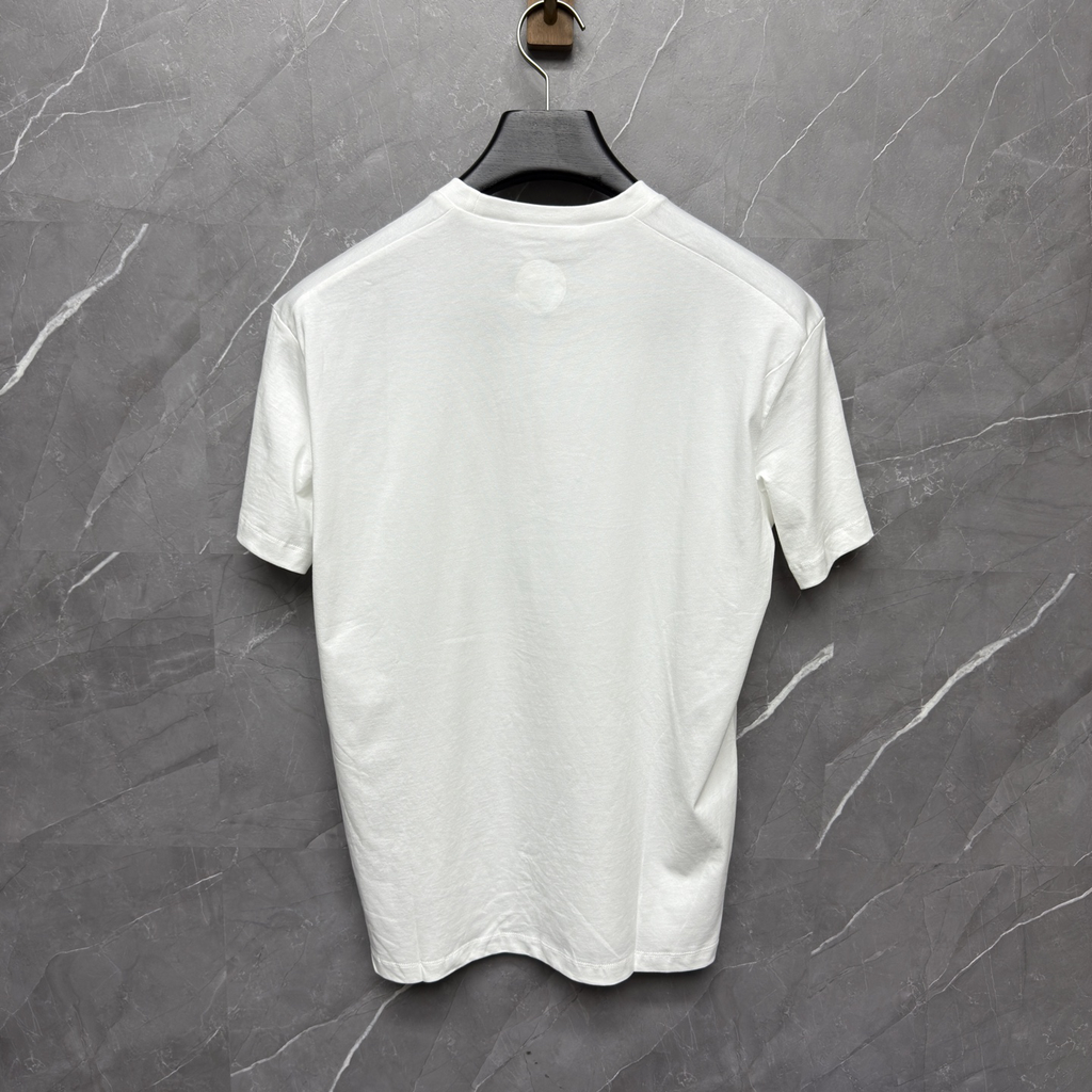 DSQUARED2 Summer Lovers Embroidered Logo White T-Shirt