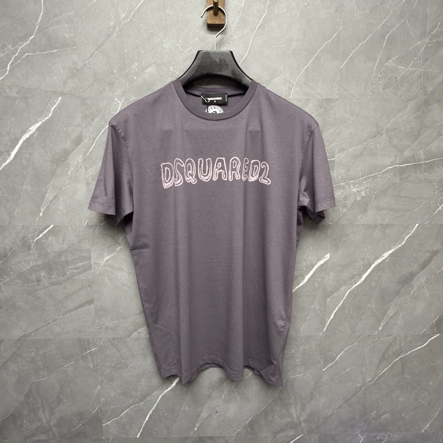 DSQUARED2 Sketch Logo Dusty Purple T-Shirt