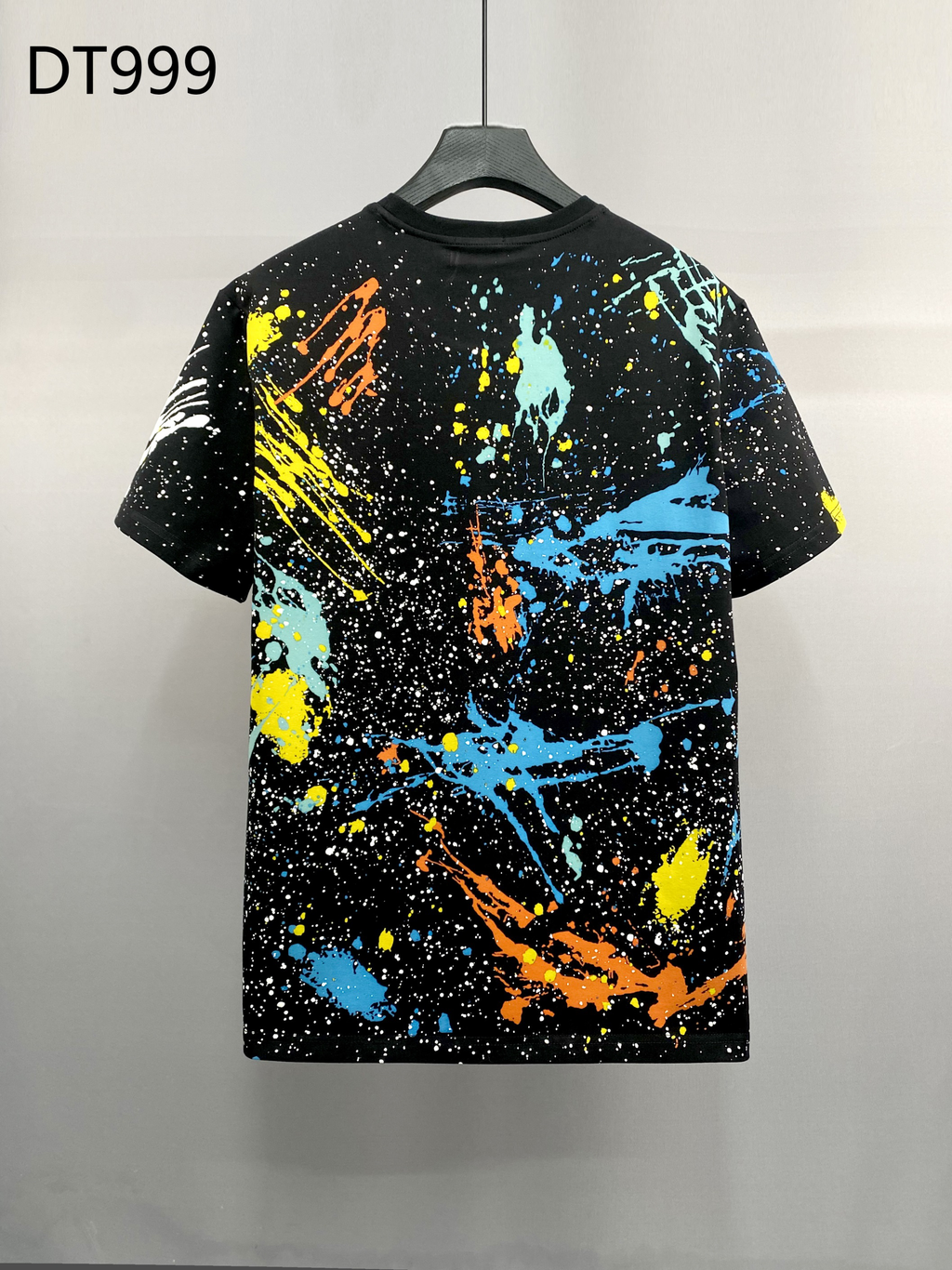 DSQUARED2 ICON Paint-Splatter Short-Sleeve T-Shirt
