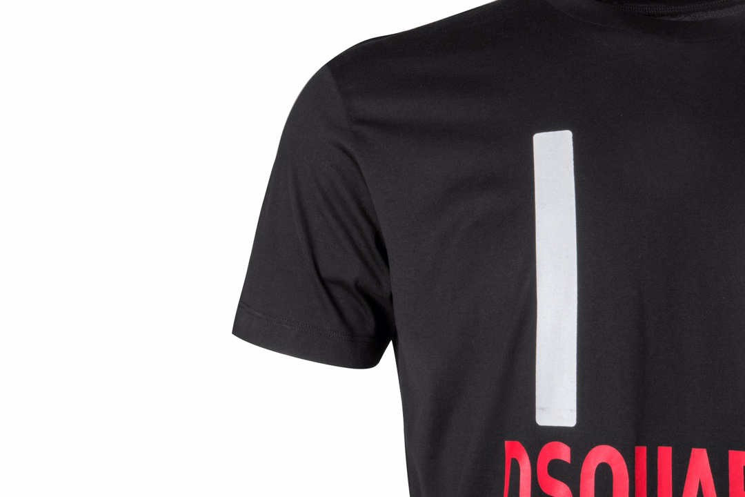 DSQUARED2 ICON Bold Logo Black T-Shirt