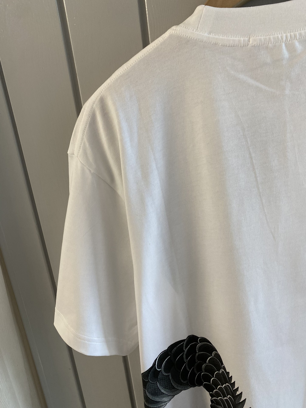 DSQUARED2 Dragon Graphic Print White T-Shirt