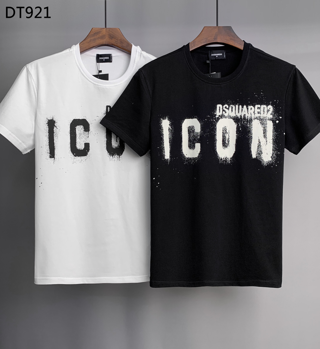 DSQUARED2 ICON Spray Paint Logo T-Shirt