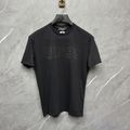 DSQUARED2 Rhinestone Logo Black T-Shirt