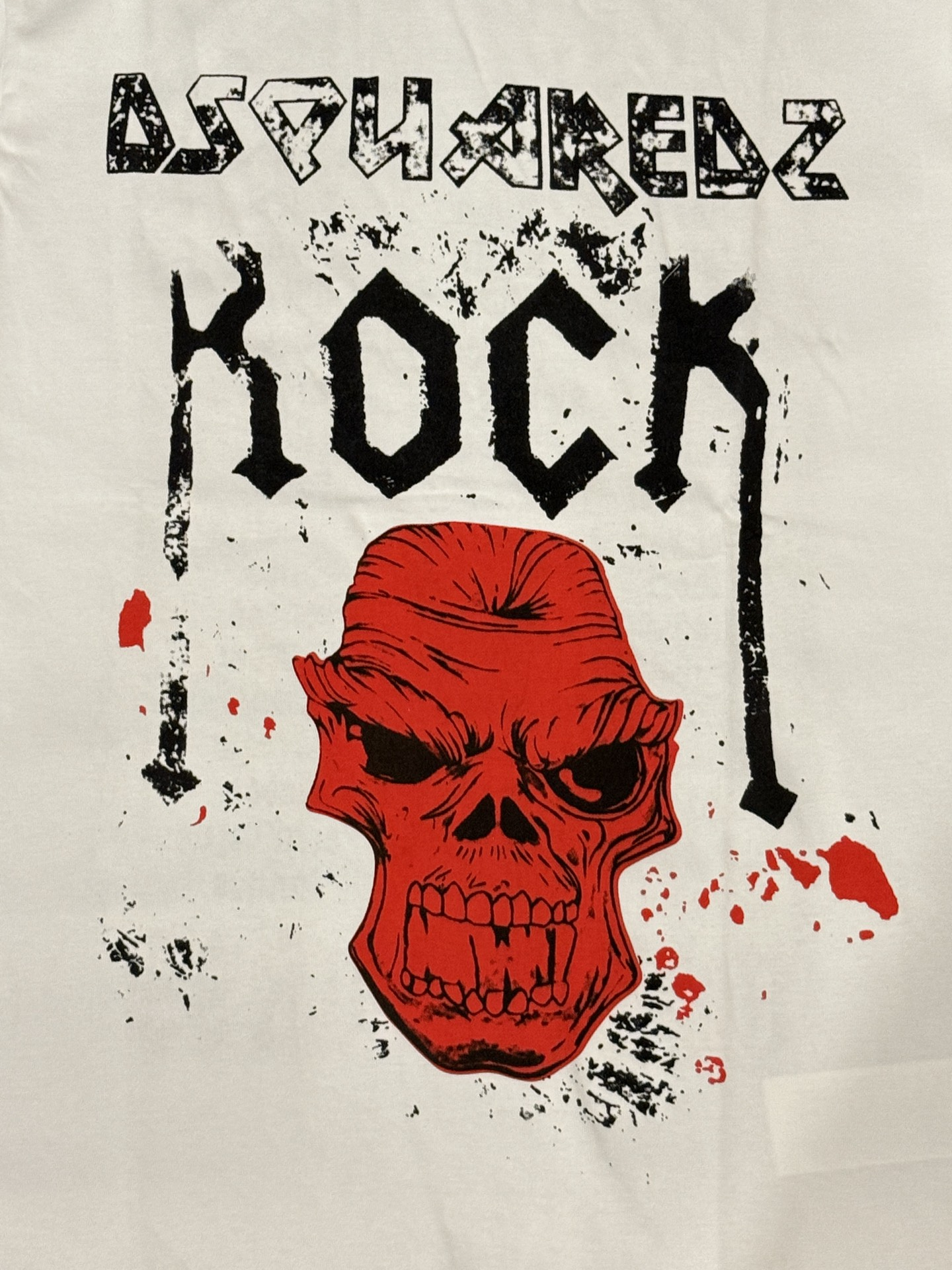 DSQUARED2 "Rock" Skull Graphic T-Shirt