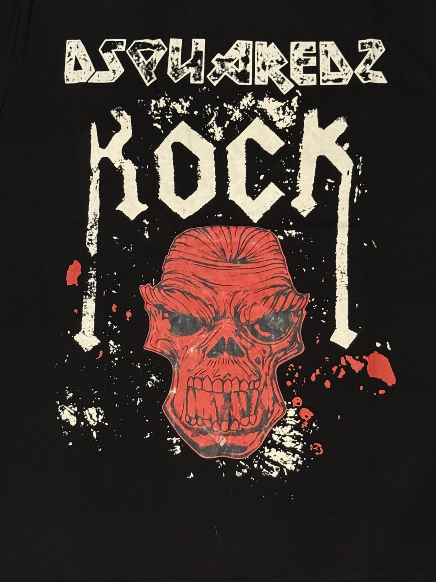 DSQUARED2 "Rock" Skull Graphic T-Shirt