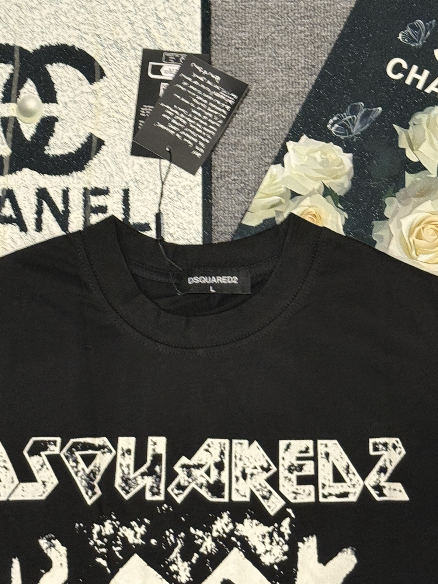 DSQUARED2 "Rock" Skull Graphic T-Shirt