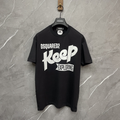 DSQUARED2 "Keep Exploring" Slogan Black T-Shirt