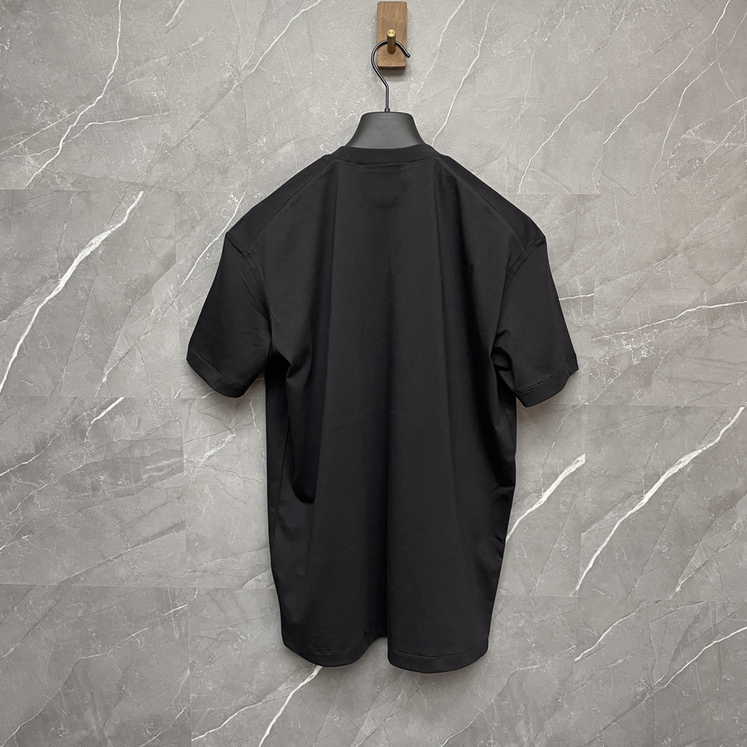 DSQUARED2 "Keep Exploring" Slogan Black T-Shirt