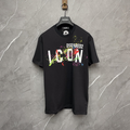 DSQUARED2 ICON Paint Splatter Black T-Shirt