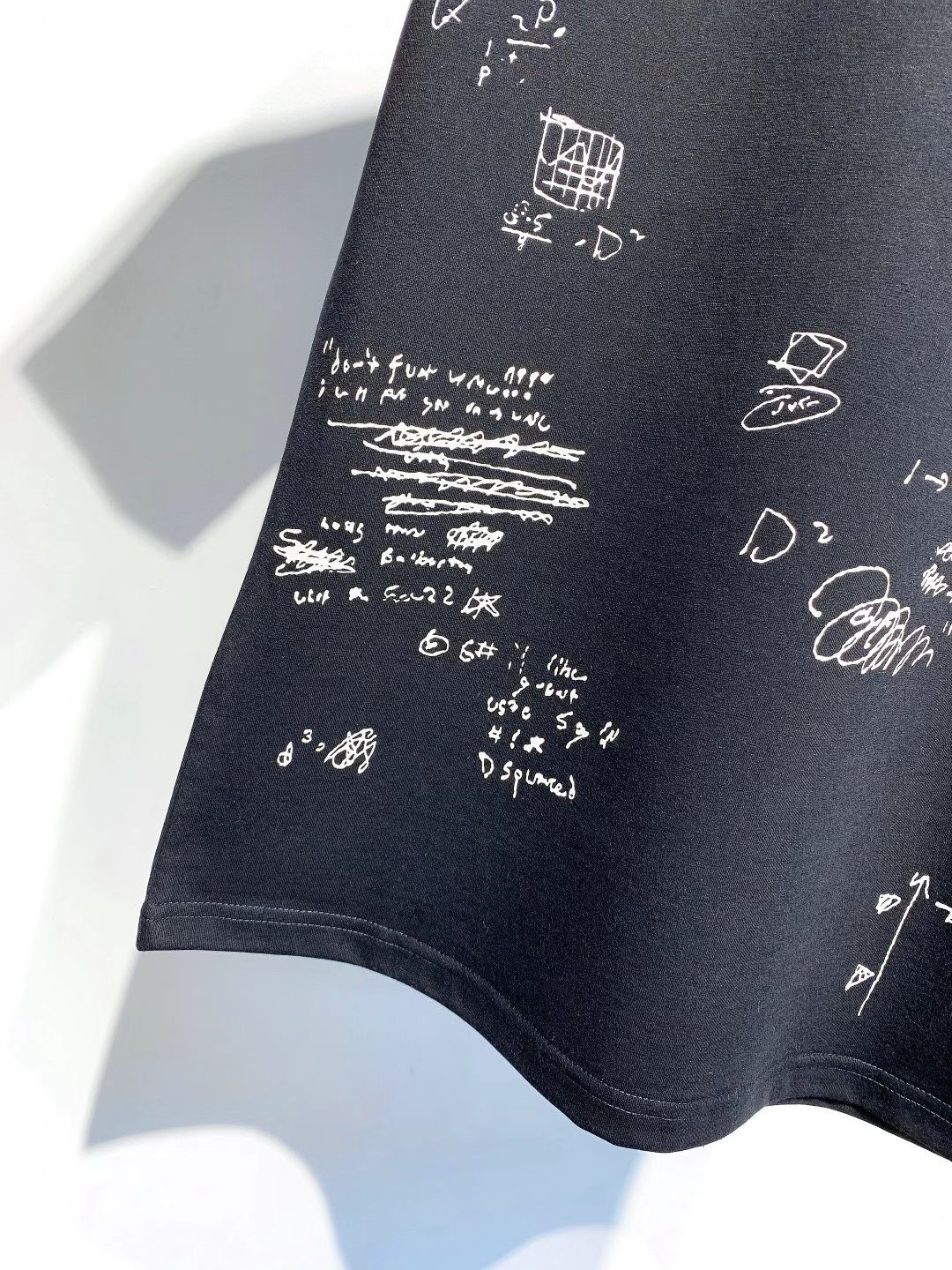 DSQUARED2 Doodle Sketch Scribble T-Shirt