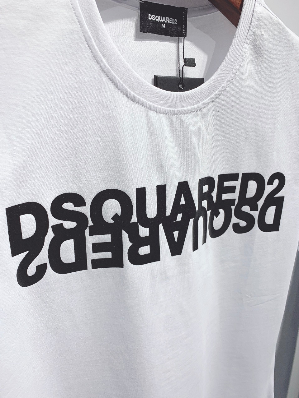 DSQUARED2 Reversed Logo Double Print T-Shirt
