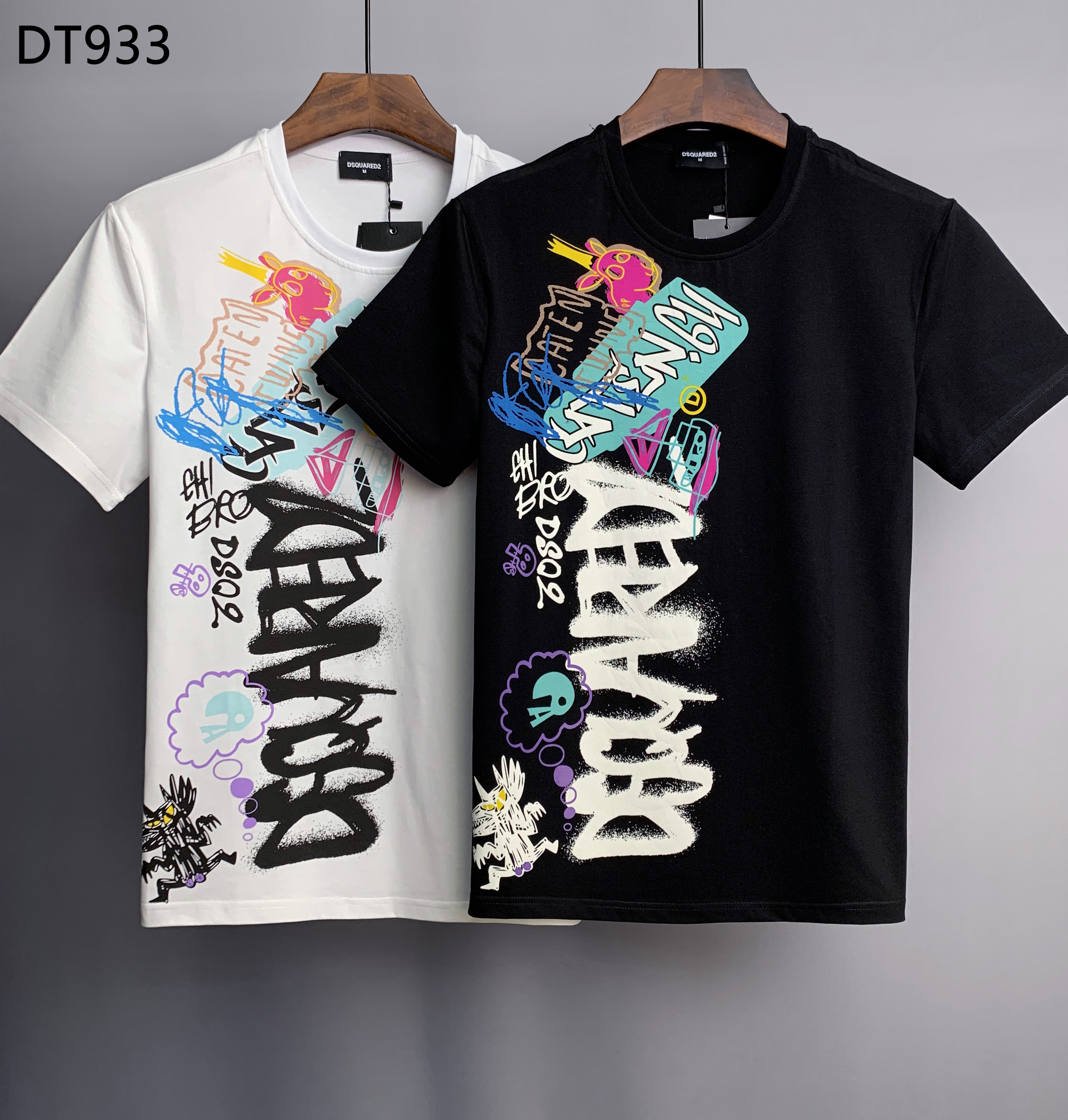 DSQUARED2 Graffiti Art Scribble T-Shirt