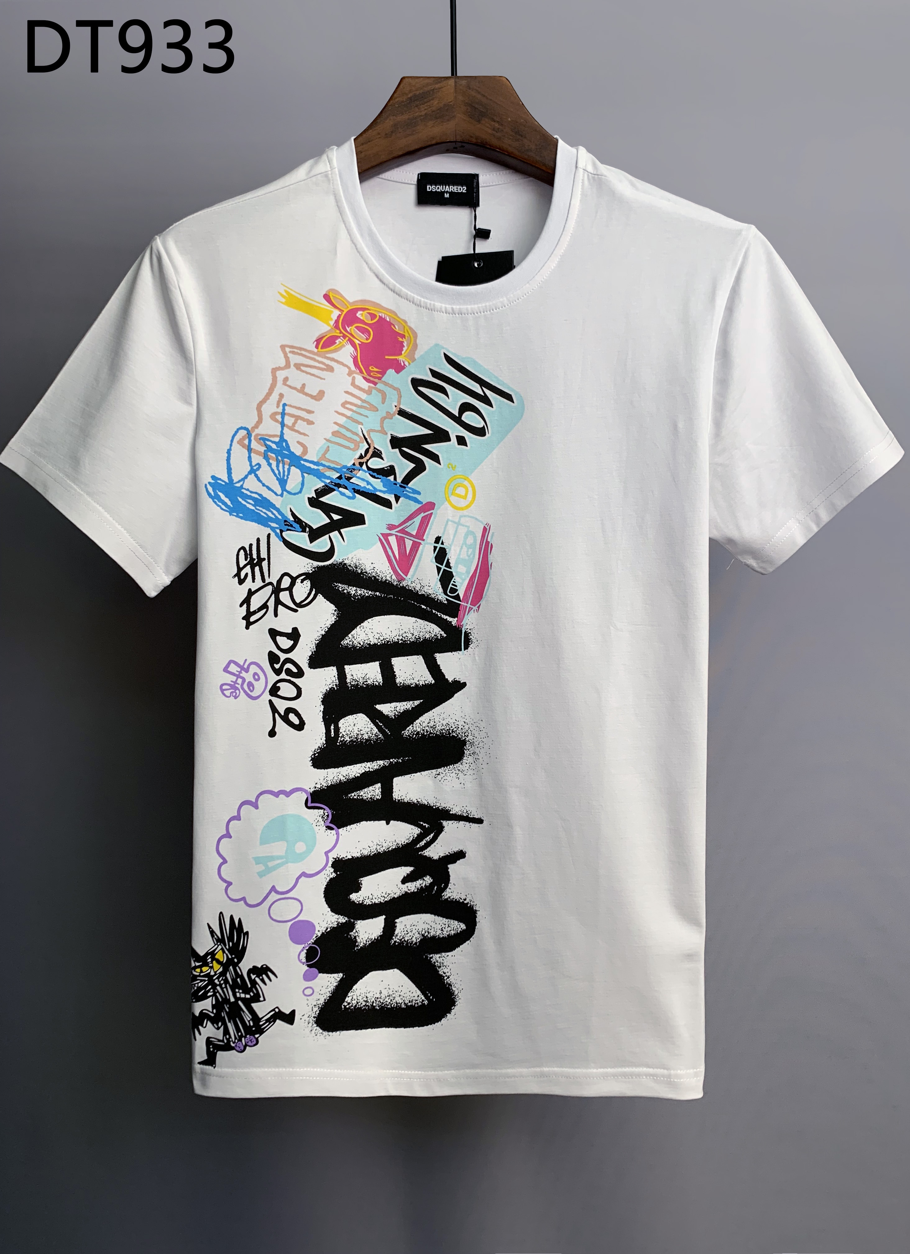DSQUARED2 Graffiti Art Scribble T-Shirt