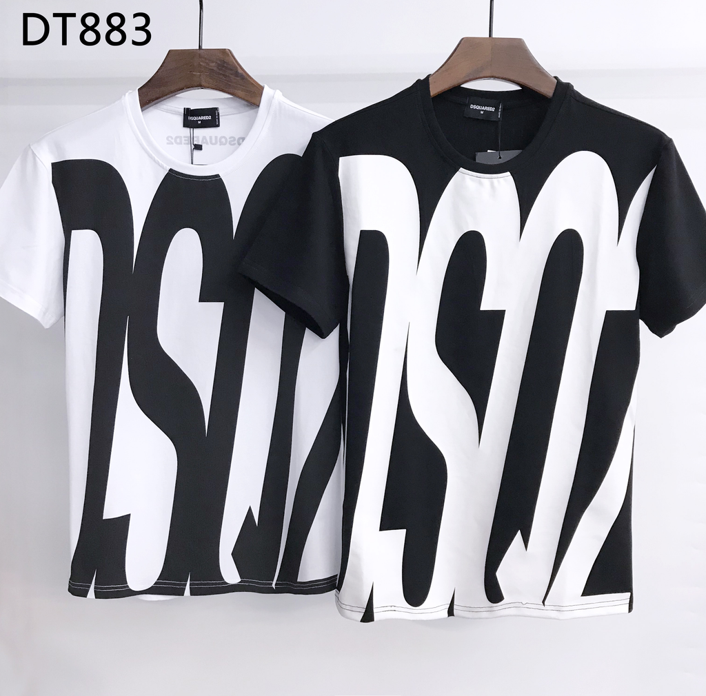 DSQUARED2 Oversized Logo Monochrome T-Shirt