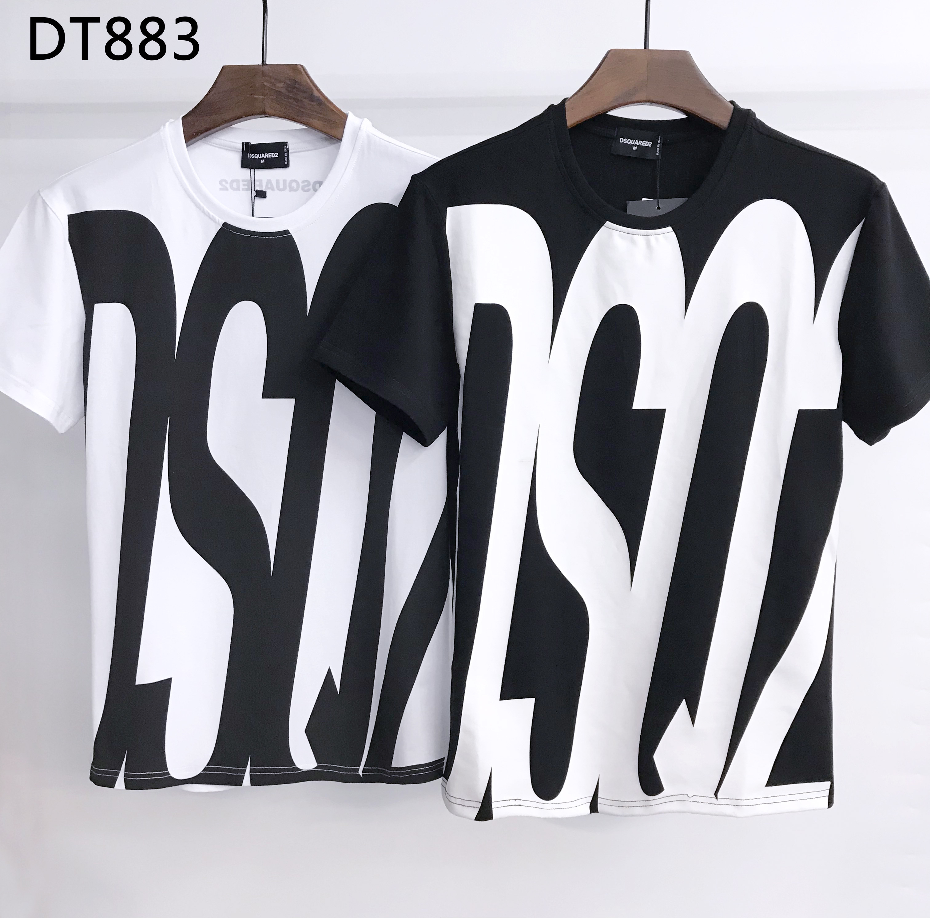 DSQUARED2 Oversized Logo Monochrome T-Shirt