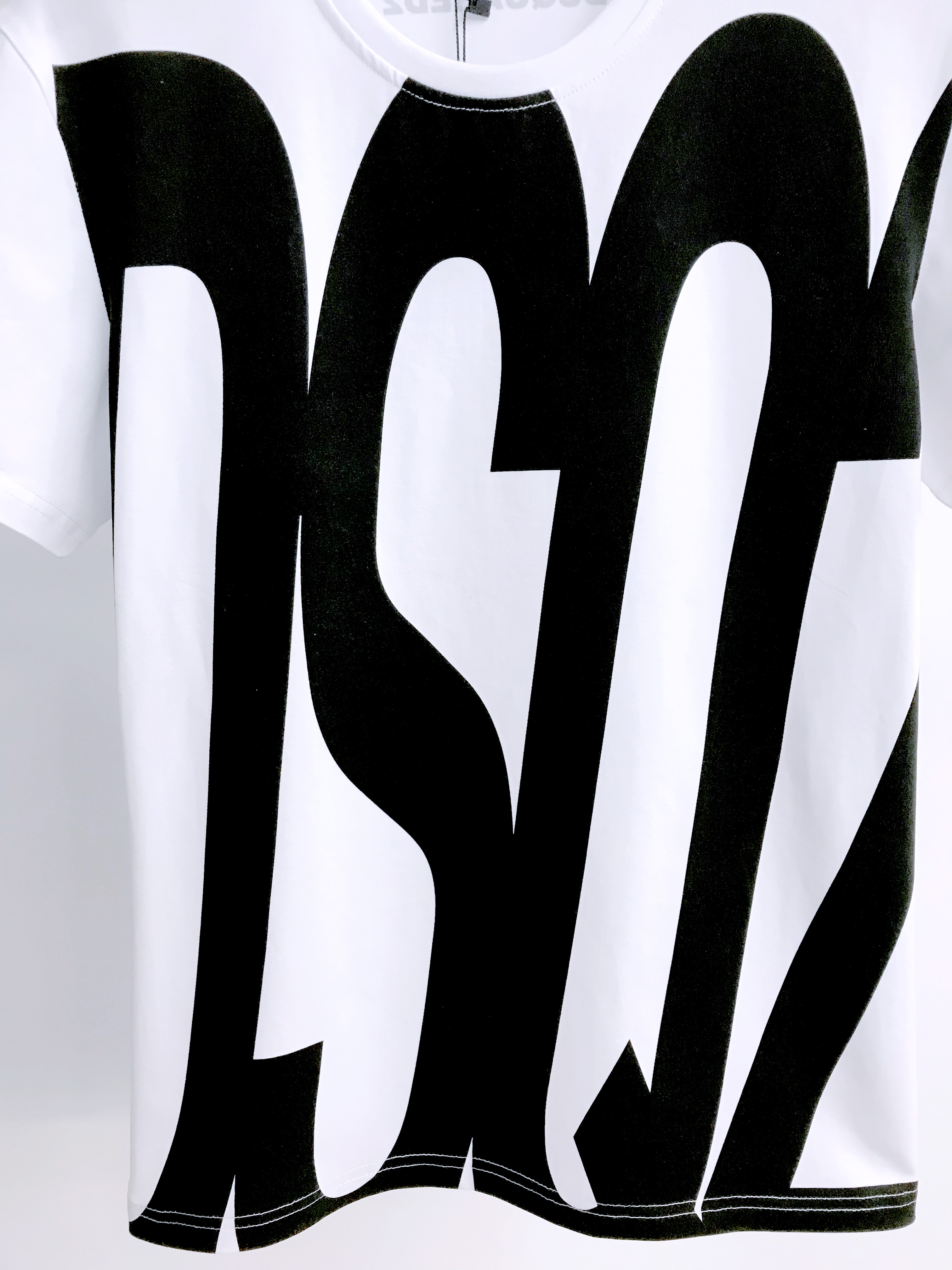 DSQUARED2 Oversized Logo Monochrome T-Shirt