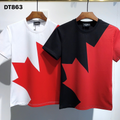 DSQUARED2 Oversized Maple Leaf Print T-Shirt