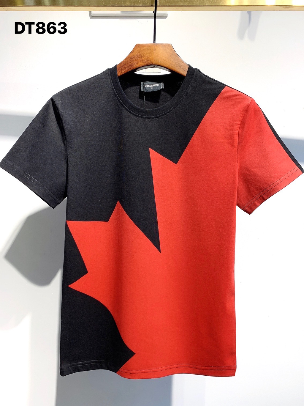 DSQUARED2 Oversized Maple Leaf Print T-Shirt