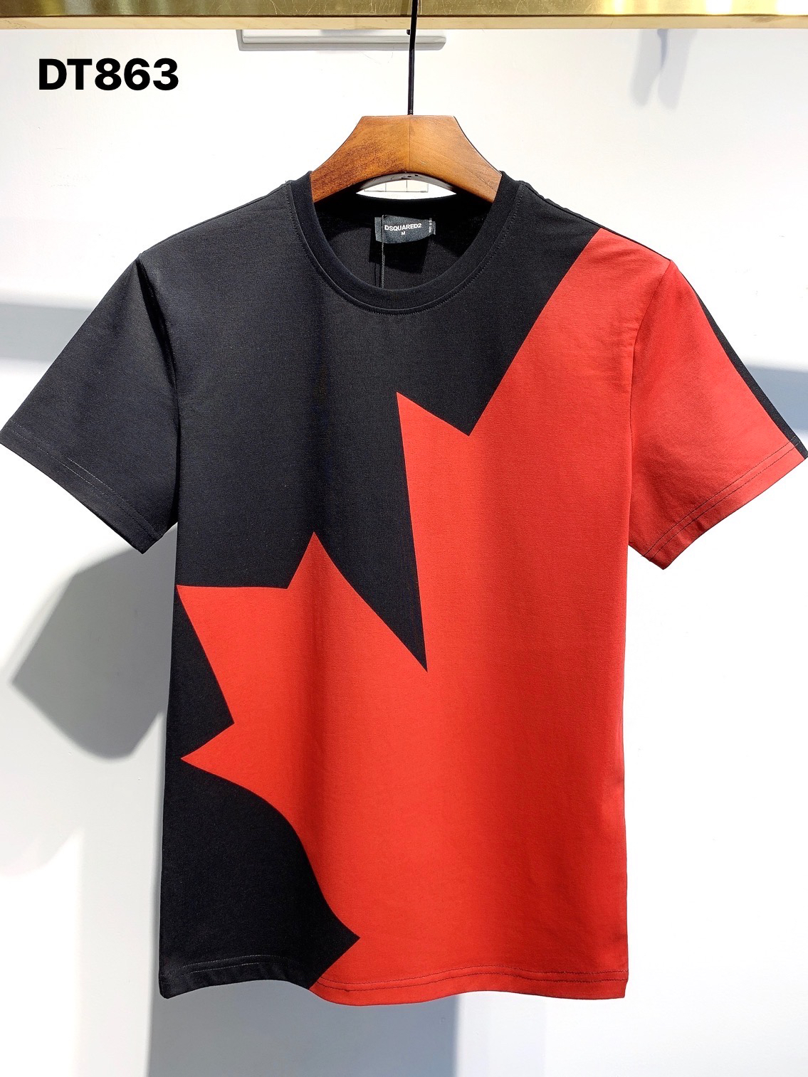 DSQUARED2 Oversized Maple Leaf Print T-Shirt